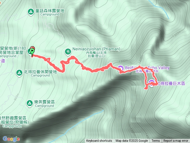 北得拉曼巨木步道