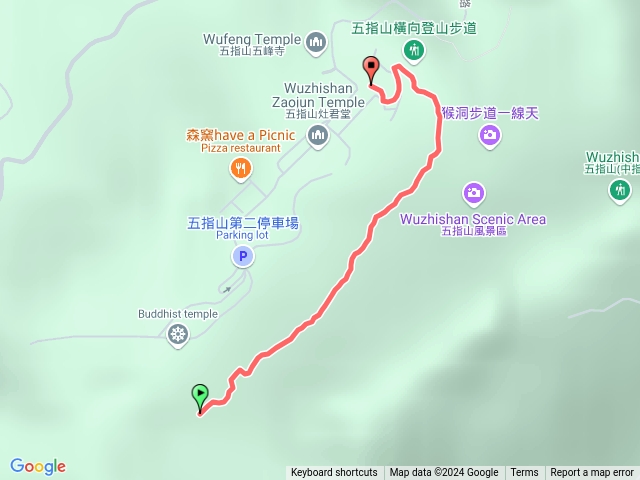 新竹Hike任務⑺：新竹五指山橫向登山步道預覽圖