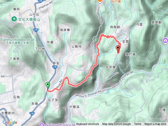 狗殷勤古道，平菁街42巷，鵝尾山水田