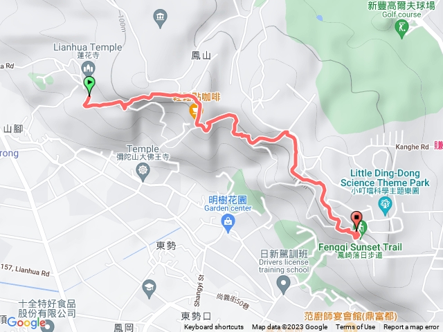 鳳崎落日步道