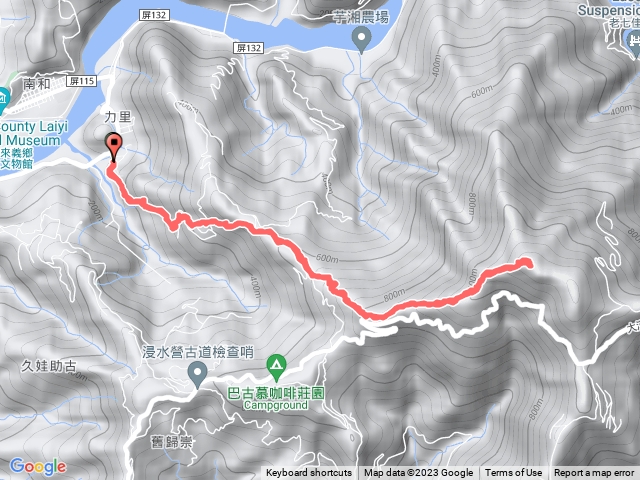 力里山登山步道 捷徑2023.05.07