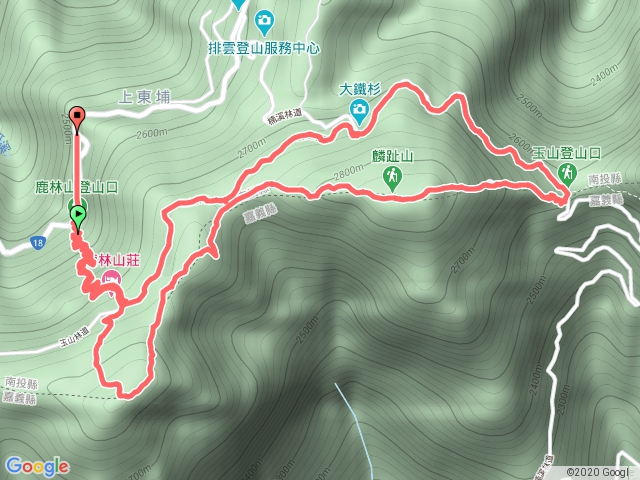 麟趾山➕鹿林山