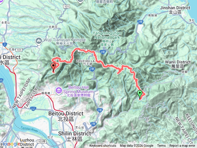 1150119陽明山東西大縱走（陽明山十連峰）預覽圖