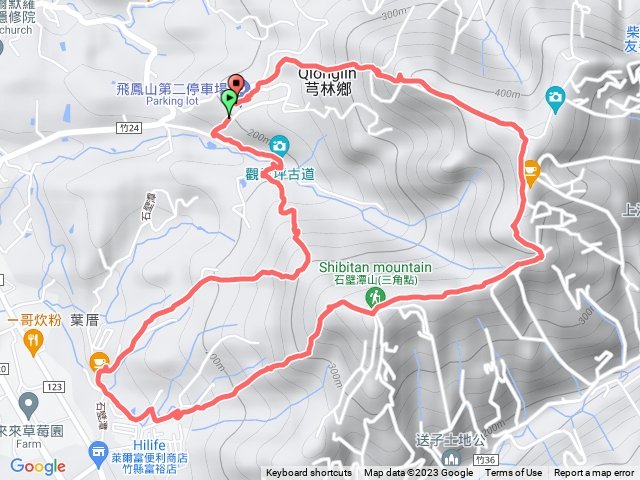 飛鳳山O繞石壁潭