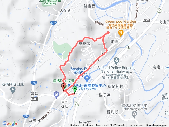 造橋鄉口山步道