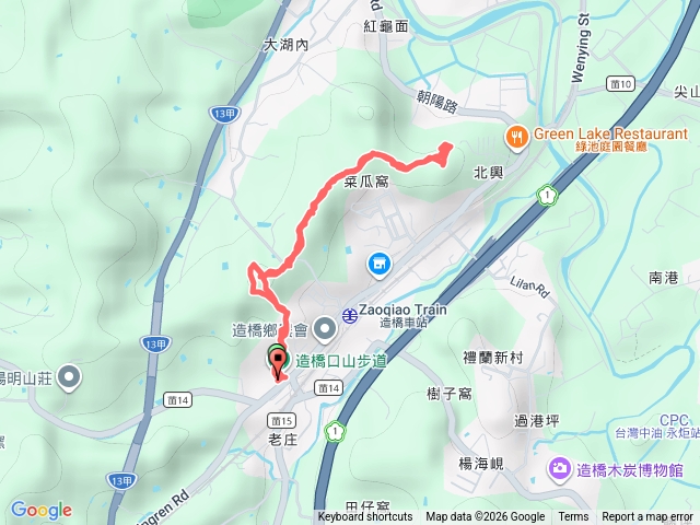 造橋口山步道小P來回202638預覽圖