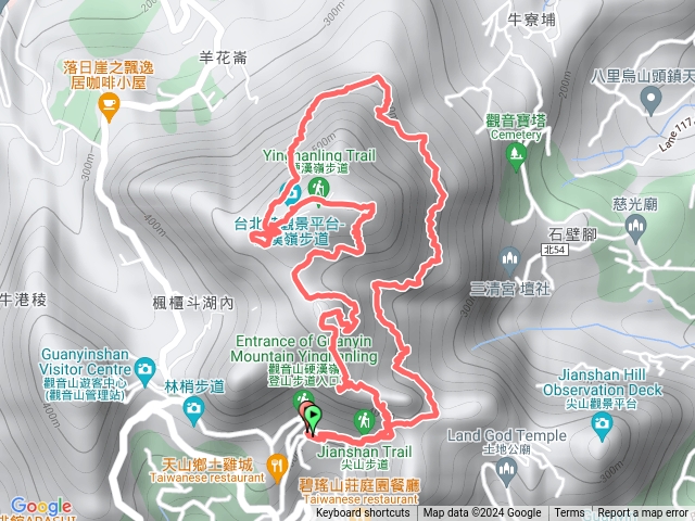觀音山(小百岳) 北橫1~5段
