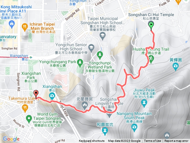 四獸山登山步道