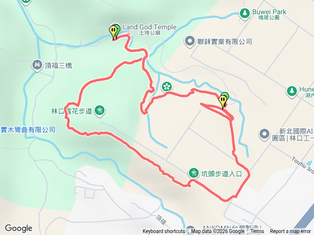 打鐵潭嶺坑頭歩道森林步道-O繞-20260829預覽圖