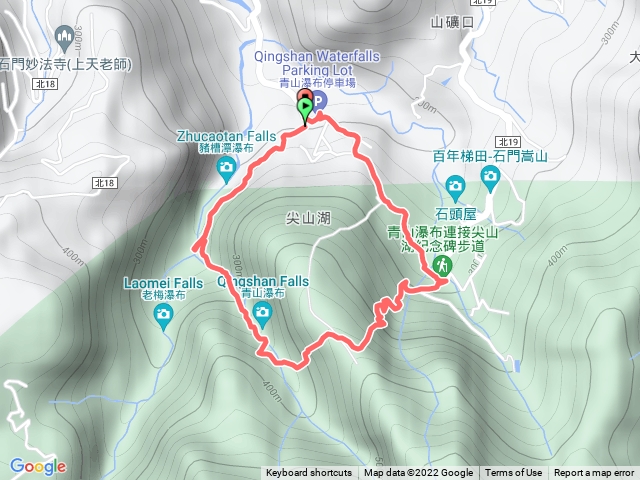 青山瀑布步道