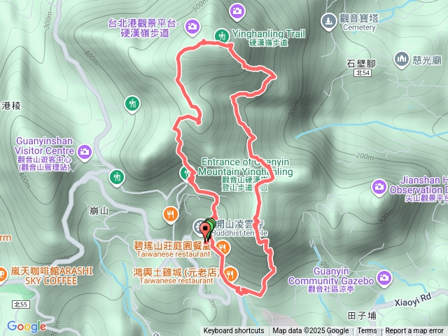 小北插_北橫古道上硬漢嶺（8字形）預覽圖