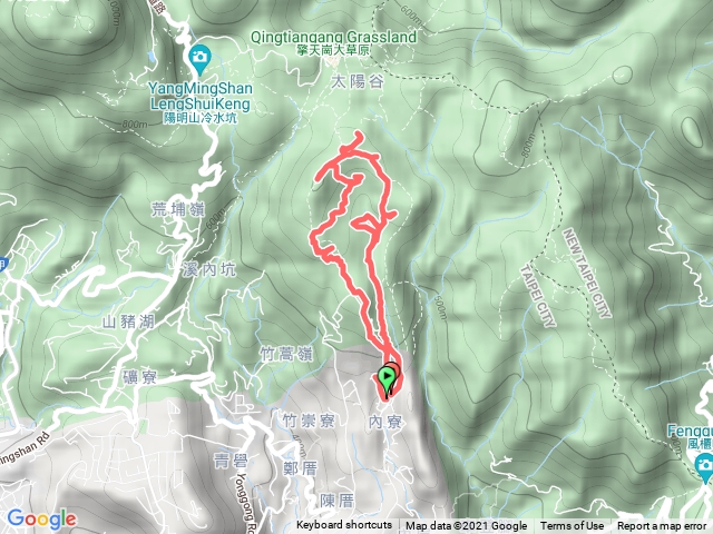 內寮古道 南峰 竹篙山 瑪礁古道