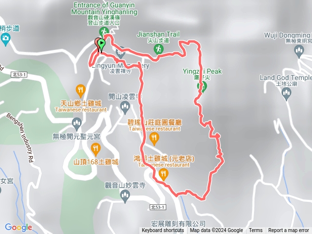 觀音山小北插步道