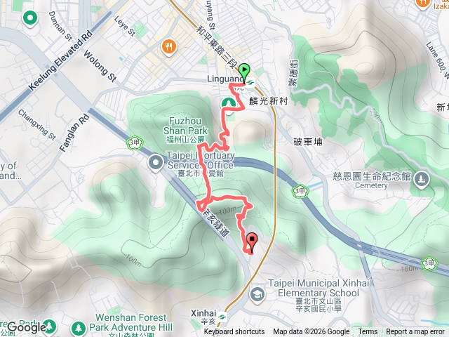 20160910麟光站到中埔山公園