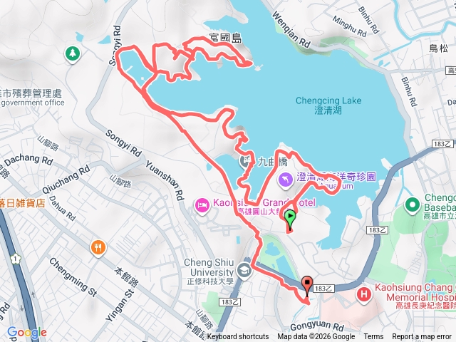 澄清湖環湖至長庚醫院