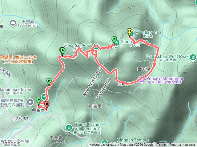 面天山、向天山步道健行預覽圖