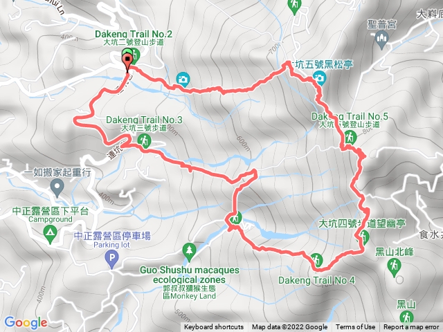 大坑2上 5 4下 3-1上 3下