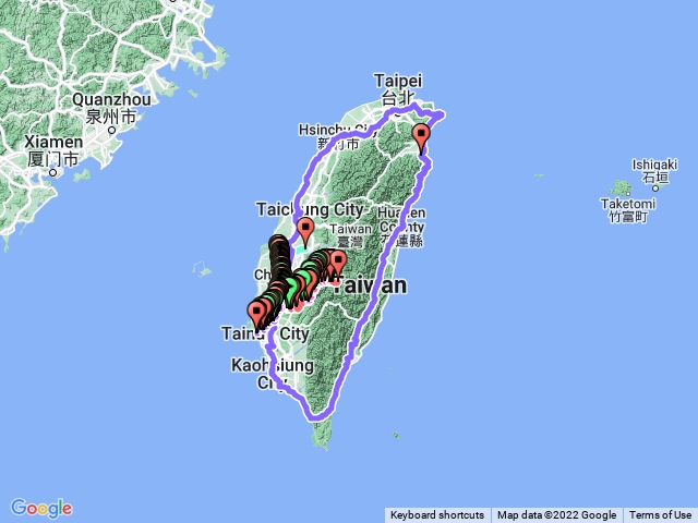 水圳綠道+山海圳+環島
