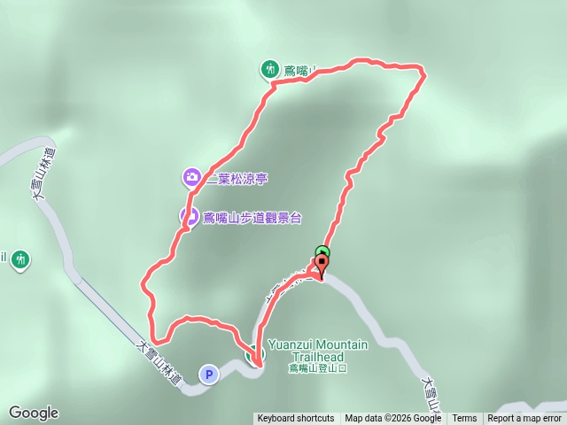 鳶嘴山賞雲瀑預覽圖