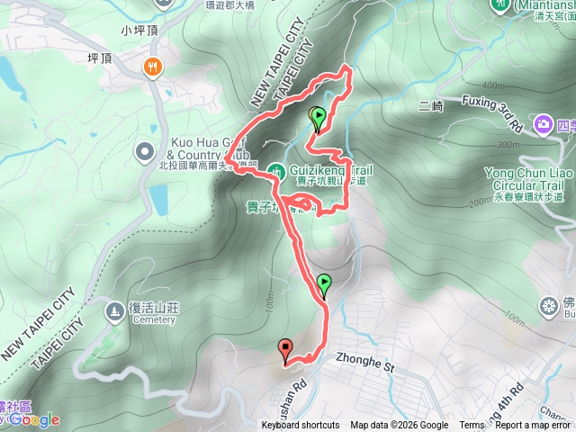 貴子坑親山步道三層崎預覽圖