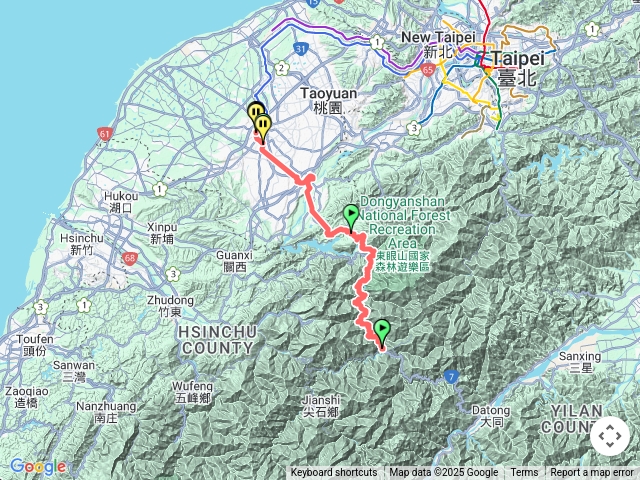 北橫公路巴陵大橋預覽圖