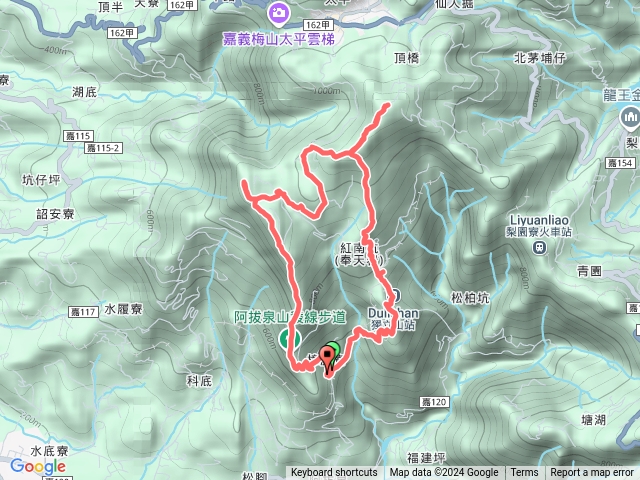 阿拔泉山-獨立山（五連峰O型）預覽圖