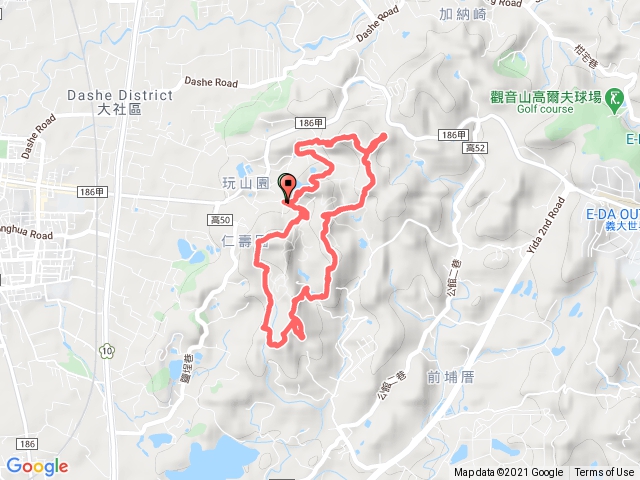 大社觀音山13連峰縱走