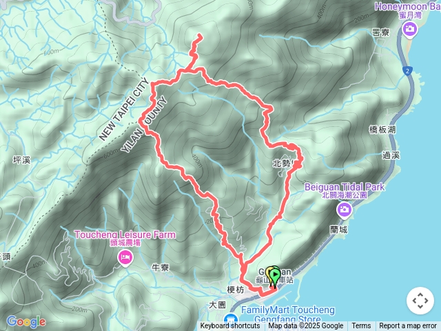 114/4/3-龜山/叢雲山/740峰/窖寮山/龜山O繞