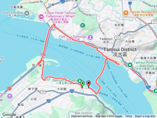 八里-淡江大橋-淡水O型健走