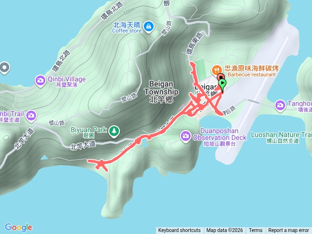 北竿島：塘岐-午沙