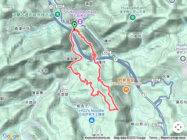 2021-04-11 石碇天主教聖心堂~石碇心山~旗子腳山O繞