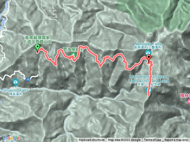 奇萊南華day1 (屯山登山口-天池山莊-光被八表)