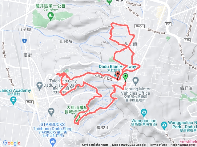 1110731萬里長城旗開得勝環保公園瑞井古道縱走