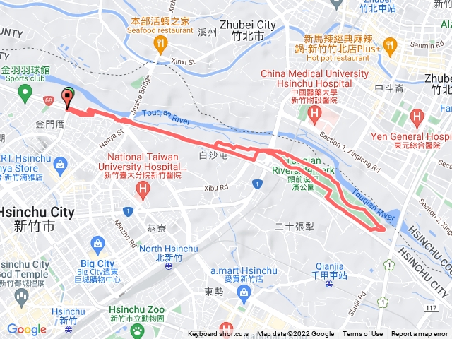 頭前溪左岸水源草園