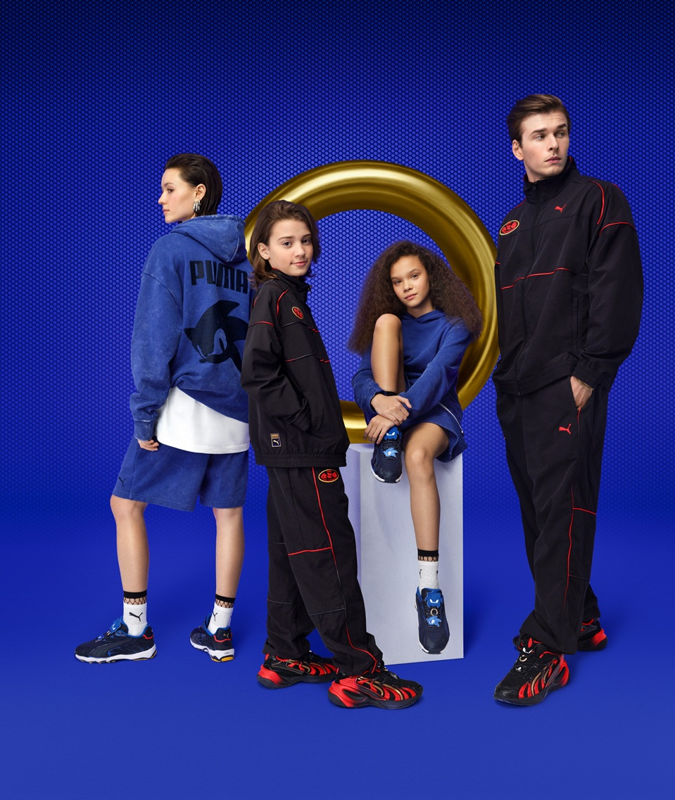 【品牌動態】自由奔馳的藍色閃電！PUMA 攜手 SONIC 音速小子 10月30 飆速登場