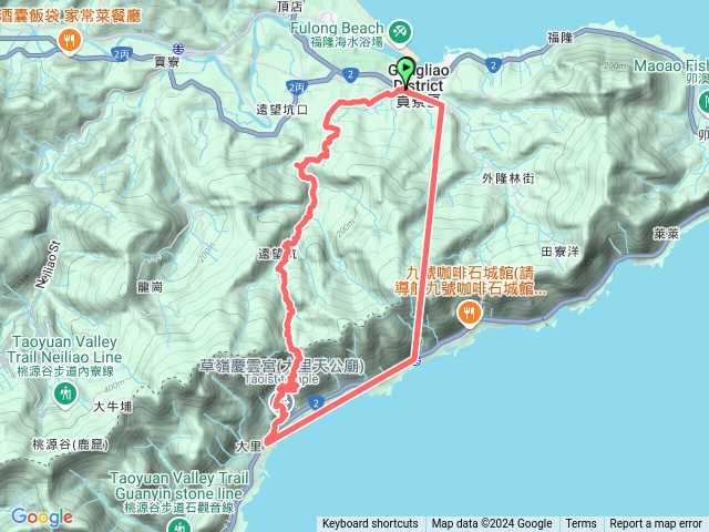 淡蘭古道淡蘭北路第五段：大里到福隆 202410161550預覽圖