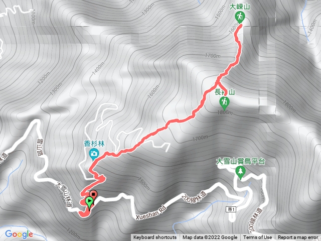 長壽山加大棟山
