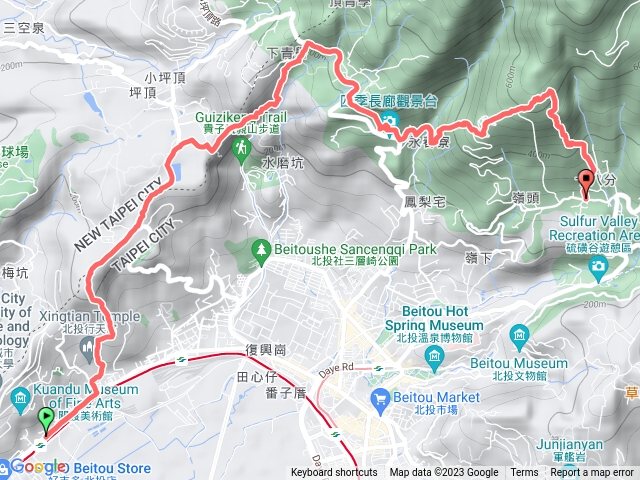 忠義山中正山步道