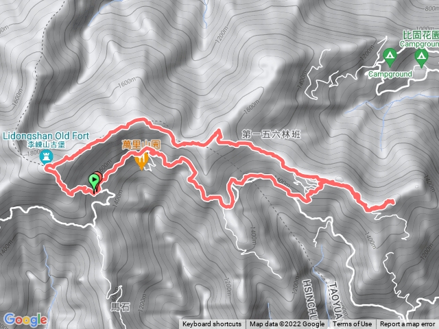 李崠山莊-李棟山-泰平山-馬望僧侶山