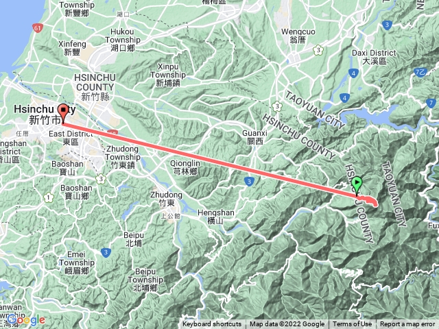 北得拉曼巨木步道至內鳥嘴山三角點（含四天王