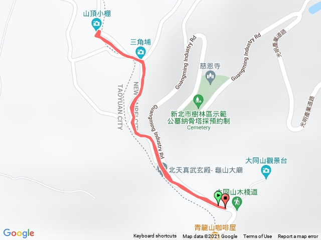 大同山觀景台-三角埔頂山