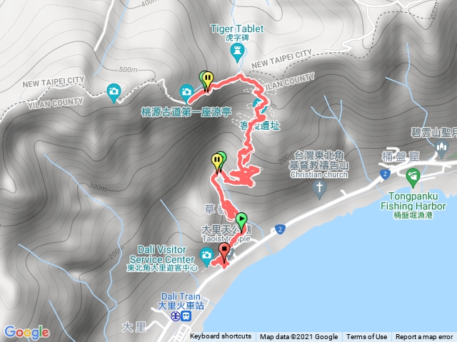 宜蘭大里草嶺古道啞口