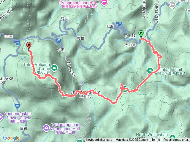 魚路古道、七星山預覽圖