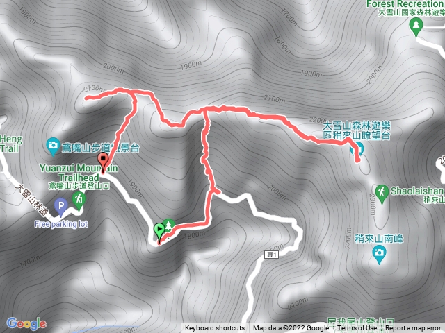 20221218鳶嘴稍來 夕陽賞楓團