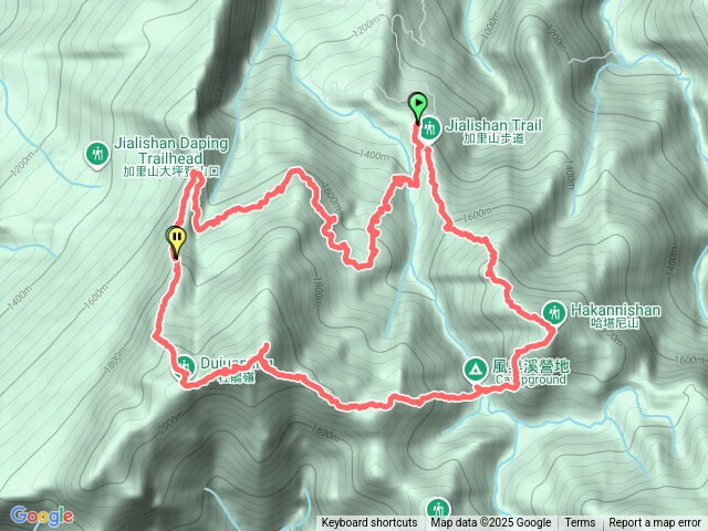 哈！我加里大！（哈堪-加里山-大坪林道大縱走）