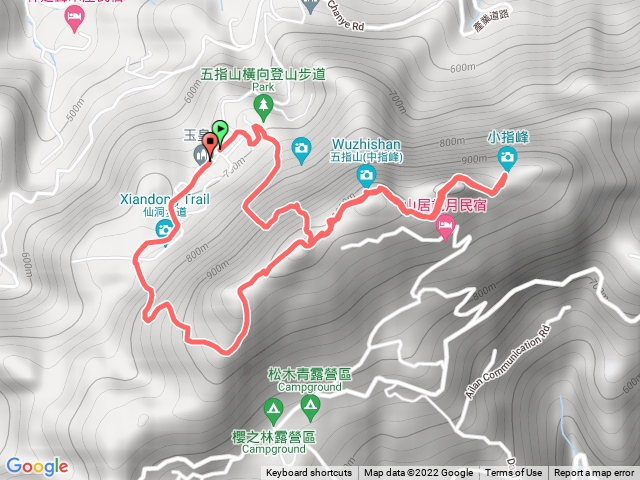 小百岳：新竹五指山