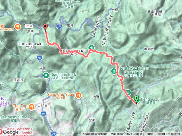 2026臺北大縱走臺北大縱走第三段：小油坑至風櫃口20260620135900