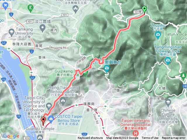 臺北大縱走第一段