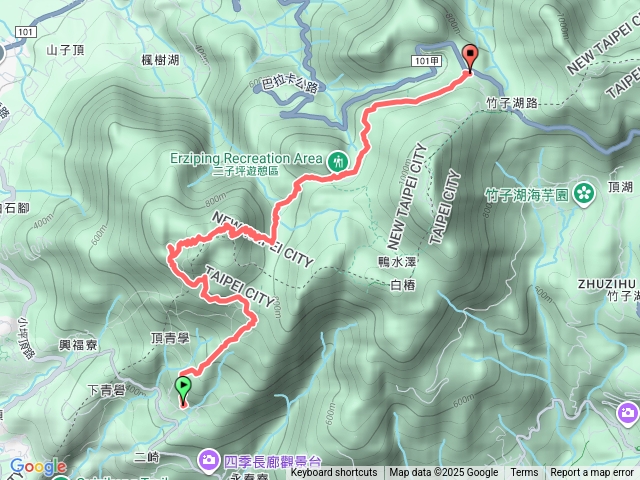向天山、面天山、(清天宮至二子坪)預覽圖