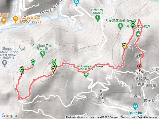 大崙尾山、大崙頭山